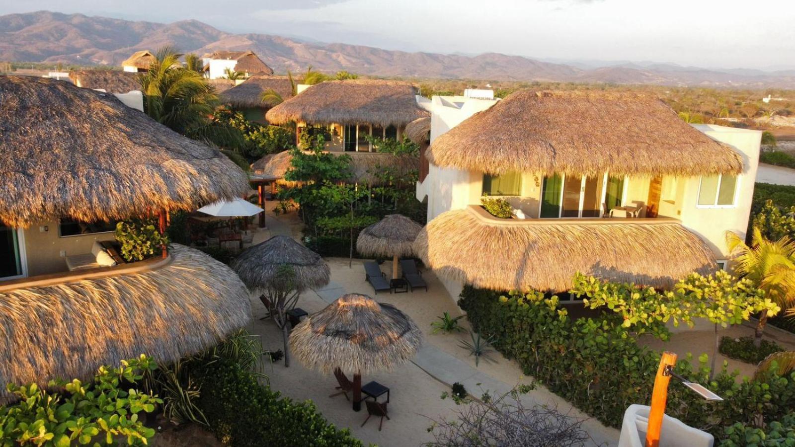 El Origen Villas & Spa-Puerto Escondido 埃斯孔迪多港 外观 照片